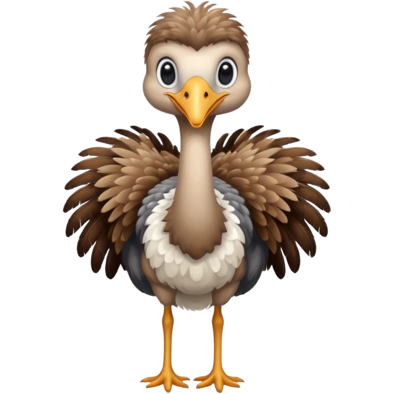 ostrich emoji