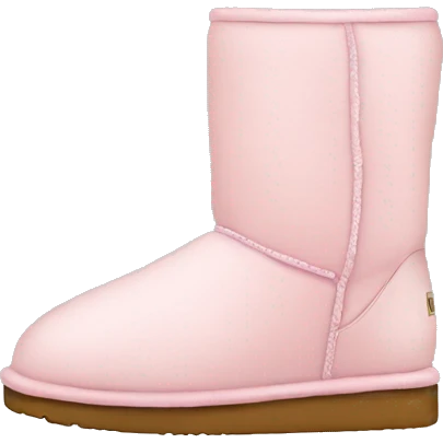 light pink uggs emoji