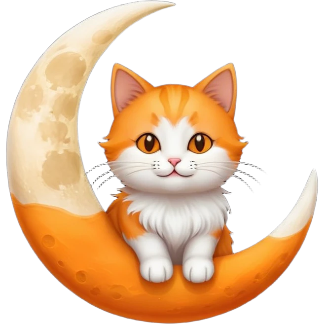 cat in the moon emoji