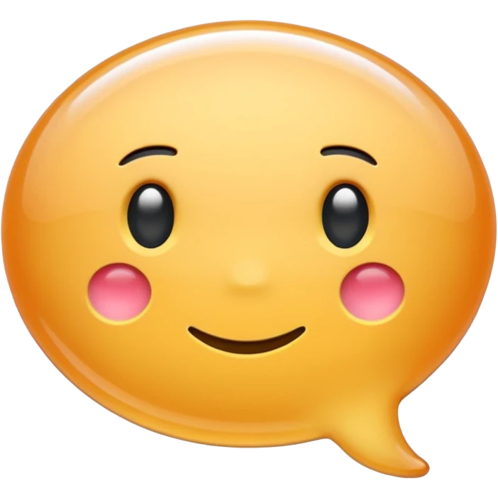 comment bubble emoji