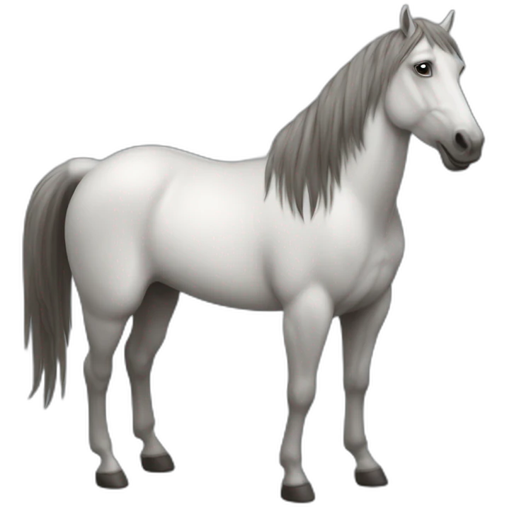 Cheval avec de la vodka emoji