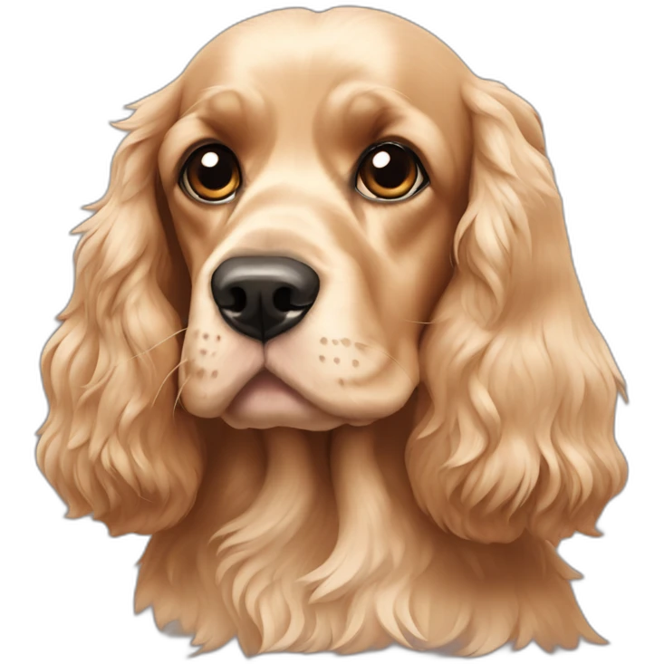 Cocker spaniel emoji