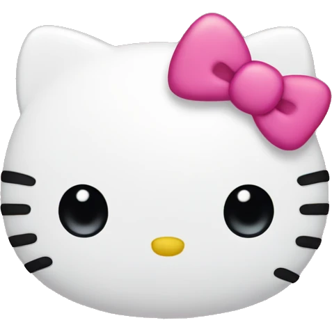 Hello kitty emoji