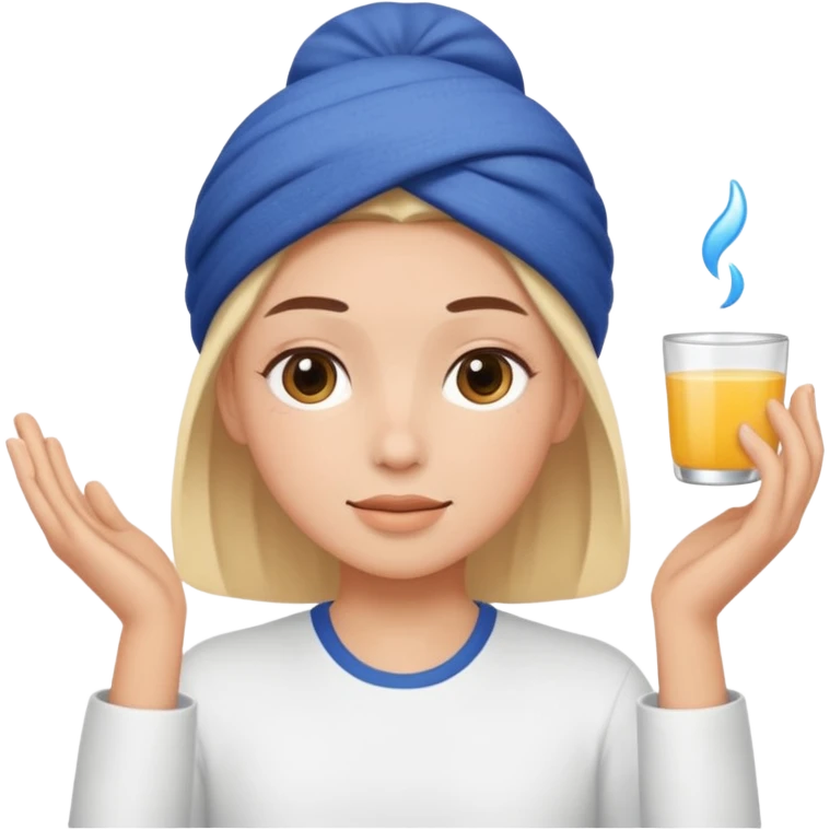 Morning aesthetic routine emoji