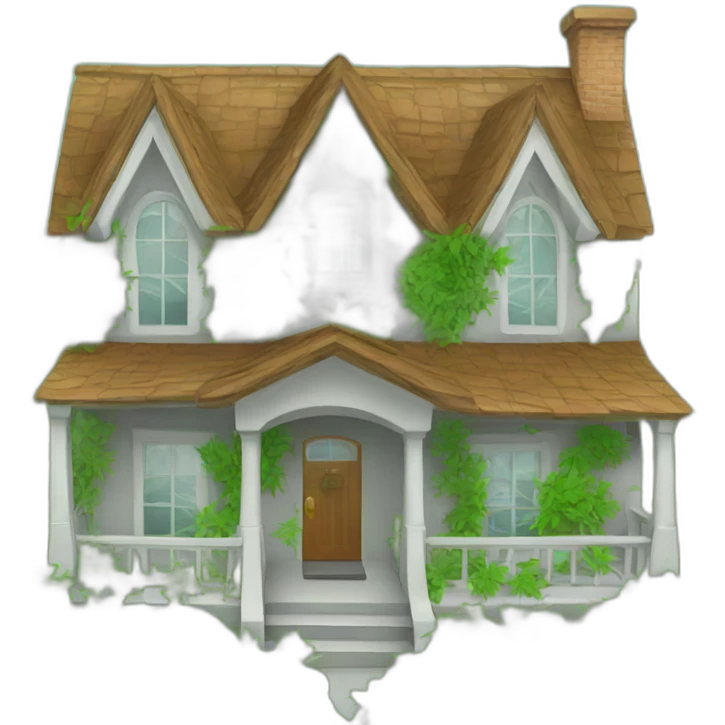 A house full of weeds emoji