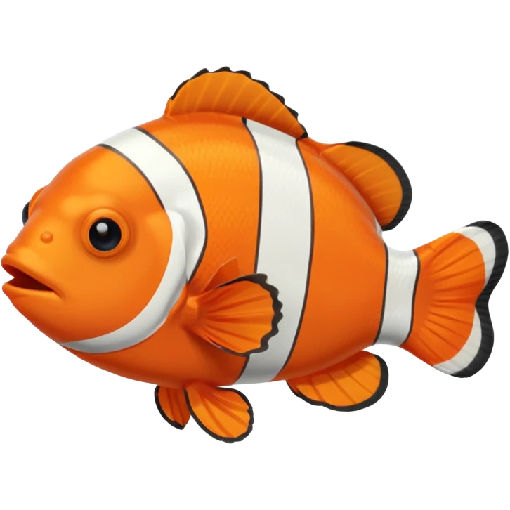 Full body of a clownfish  emoji