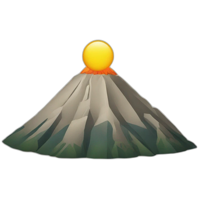 popocatepetl emoji