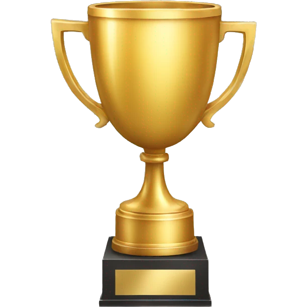 gold trophy emoji