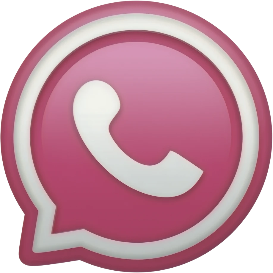 Lazito rosa como el de WhatsApp emoji