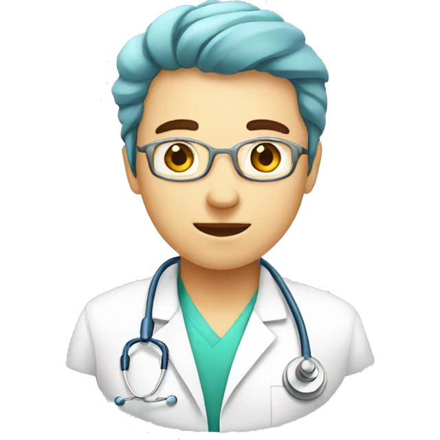 Medical test emoji