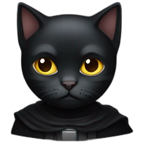 dark vador cat emoji