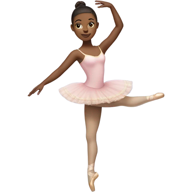 Ballet dancer wearing thigh highs emoji