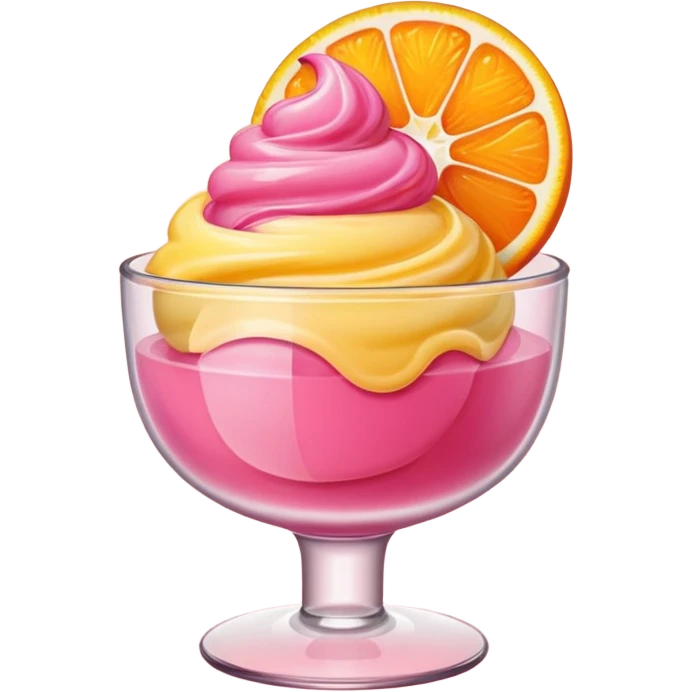 Fruity sorbet emoji