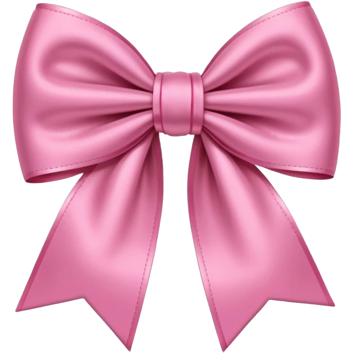 Pink bow emoji