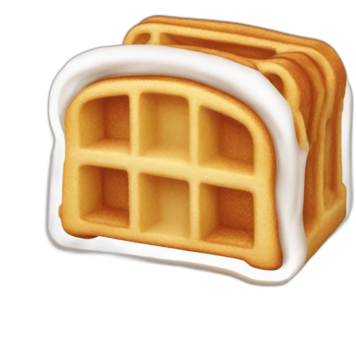 toaster waffle emoji
