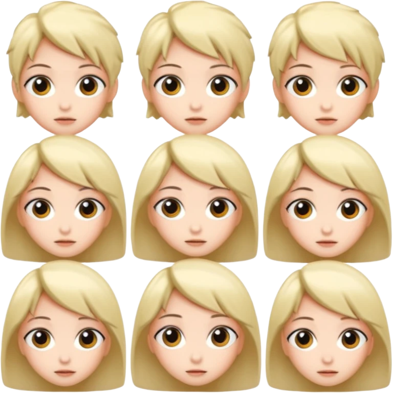 anime faces with big eyes emoji