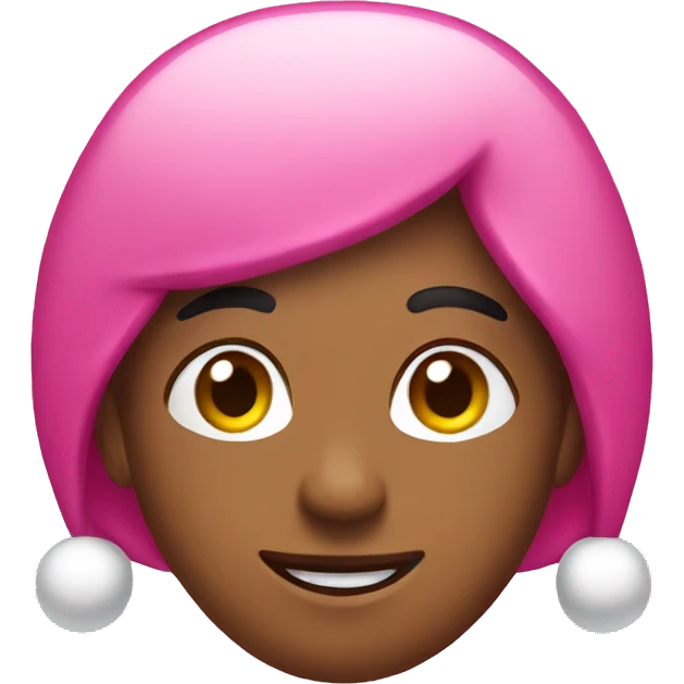 Christmas pinkness emoji