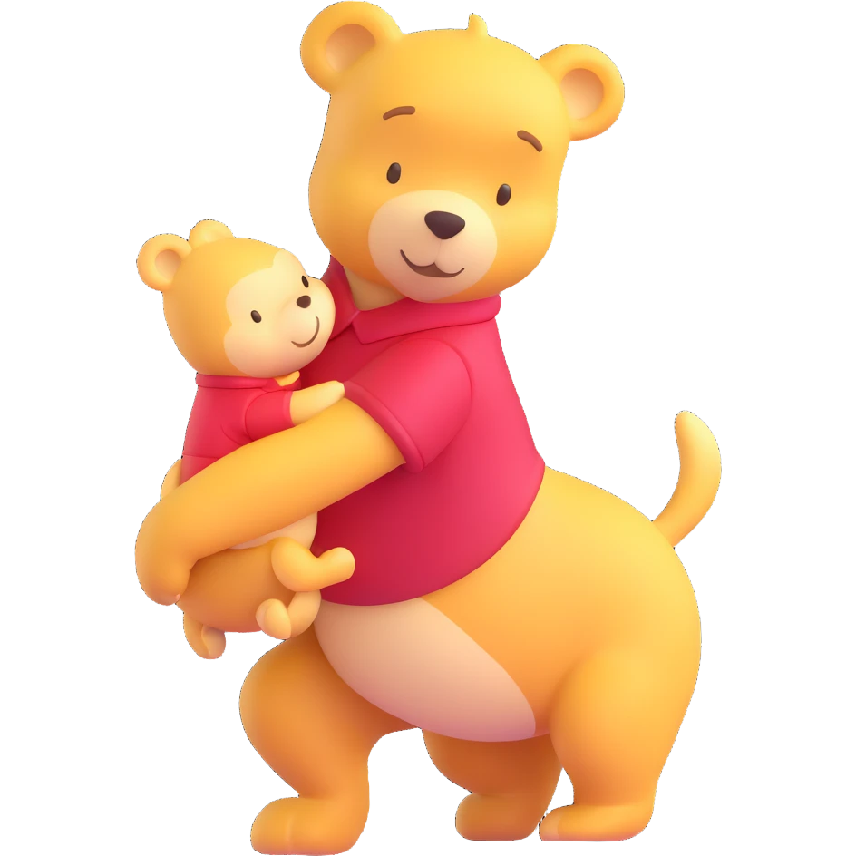 Christopher Robin from Winnie the Pooh emoji