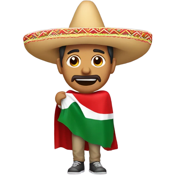 Mexican version of Santa eating tamales  emoji