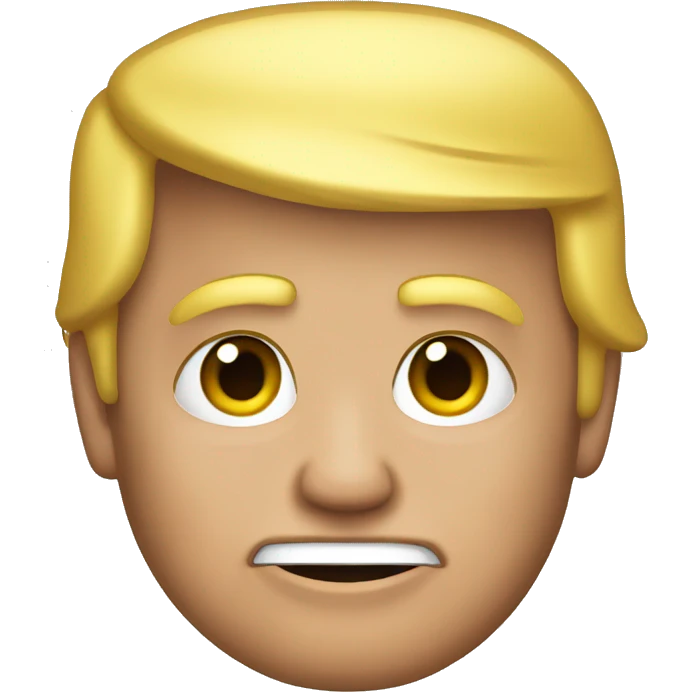 No ear donald trump  emoji