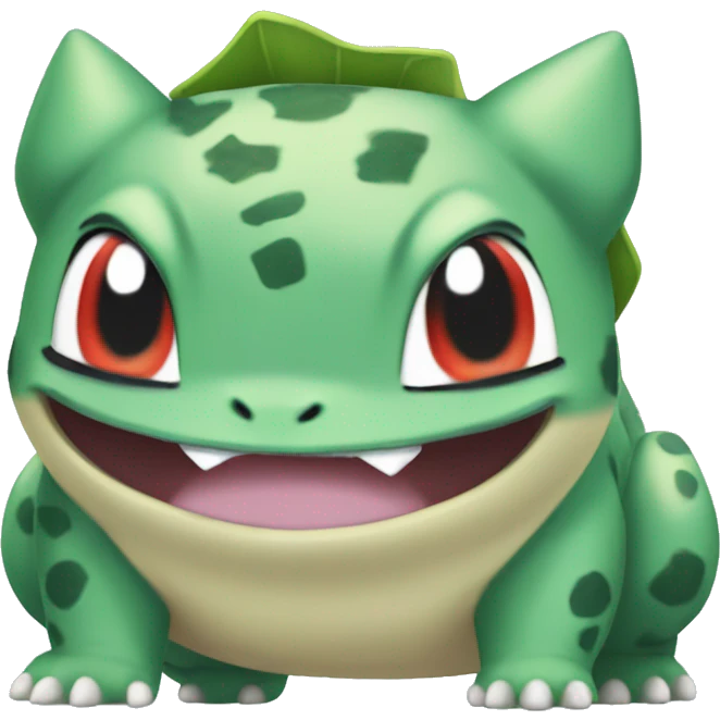 Bulbasaur pokemon emoji