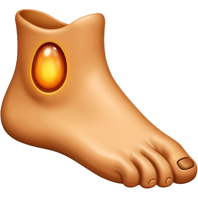foot emoji