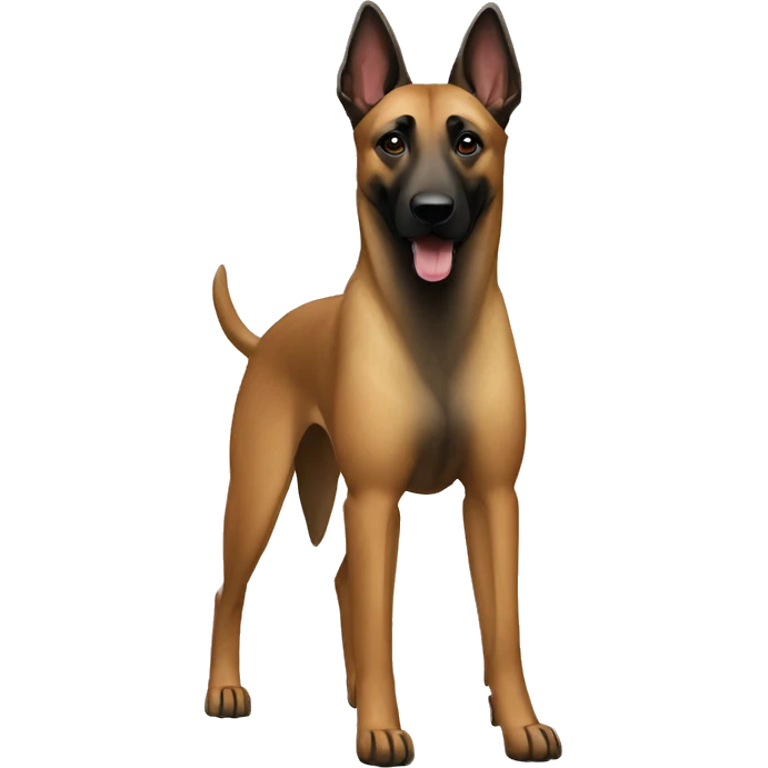 Belgian Malinois Dog Breed Full Body emoji