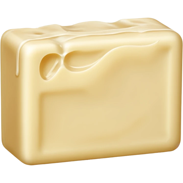 Bar of soap with bite marks. emoji