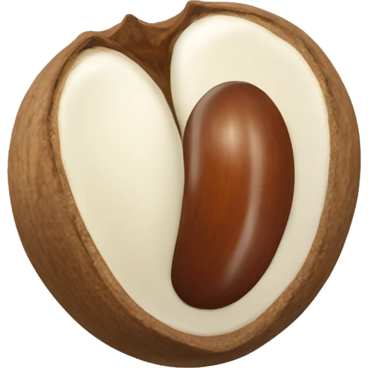 Buckeye nut emoji