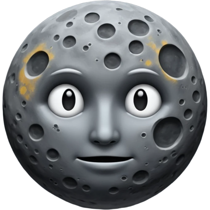 moon dark faceless  emoji
