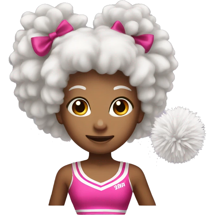 Cheerleader Pom pom emoji
