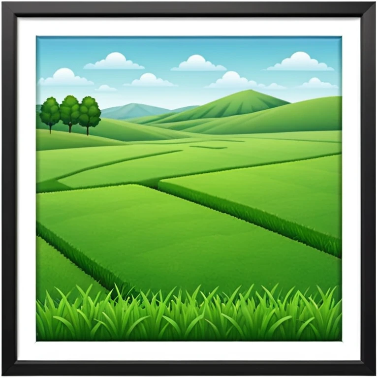 rectangulo de un distancia de metro cuadrado emoji