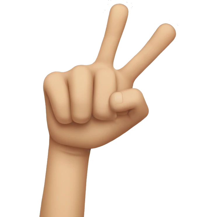 fingers ok sign with pointer finger inside it emoji