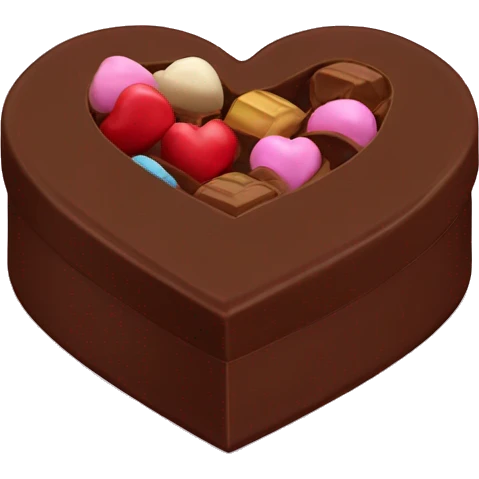 heart chocolate box emoji
