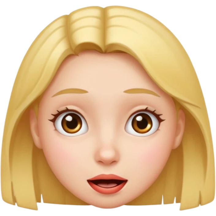 funny lookin girl emoji