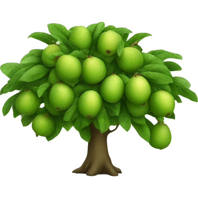Guava tree emoji