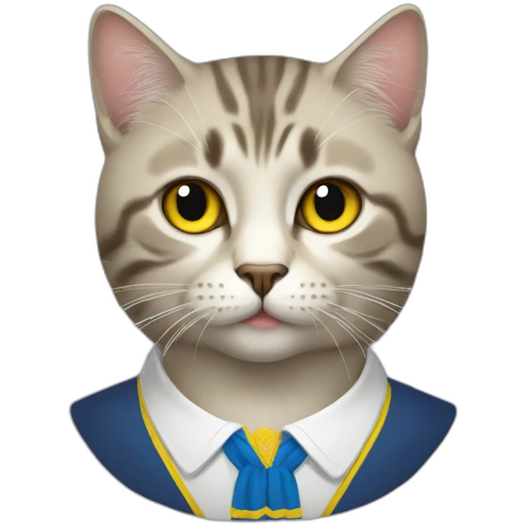 Ukraine, cat emoji