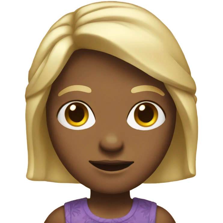 Hippie with blonde bob headband  emoji