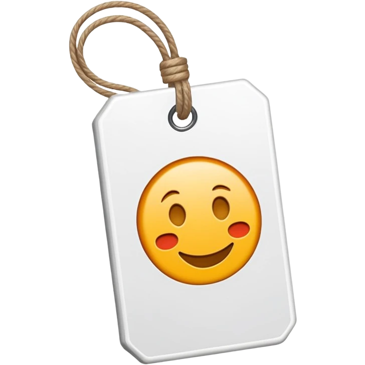 Price tag emoji