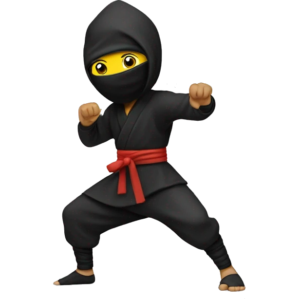 ninja qui danse emoji