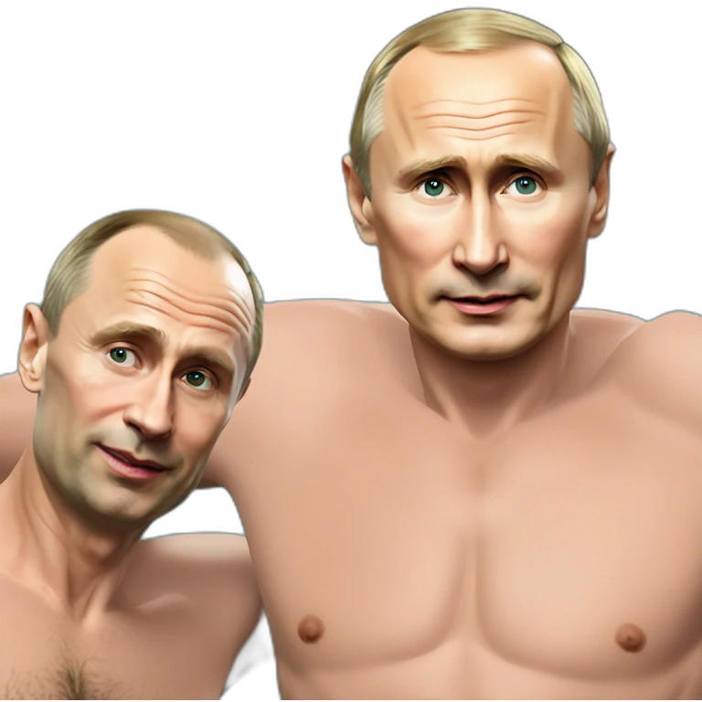 vladimir-putin-and-éric-zémour-wearing-a-swimming-trunk-hyperrealistic Download emoji emoji