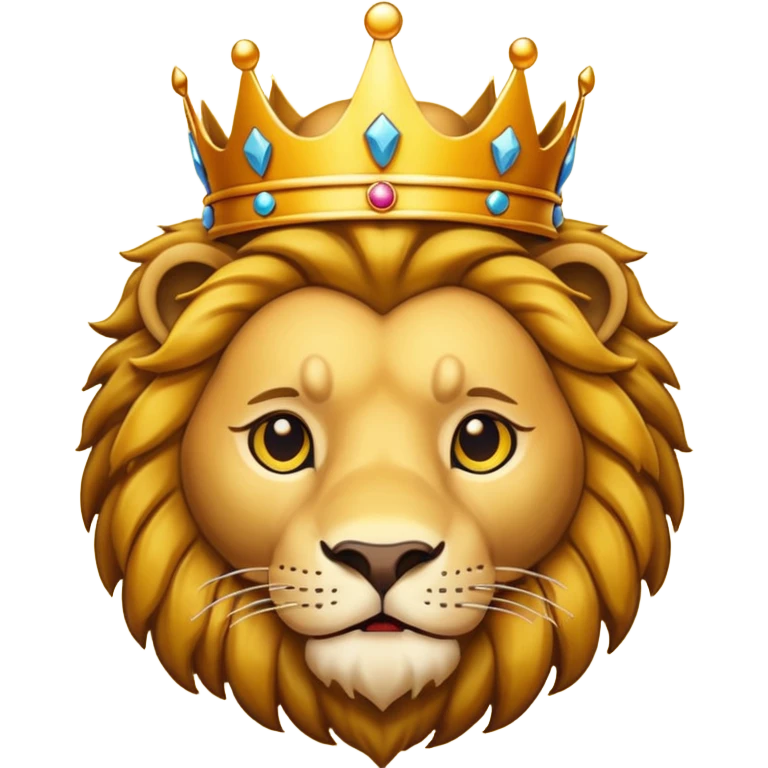 king lion emoji