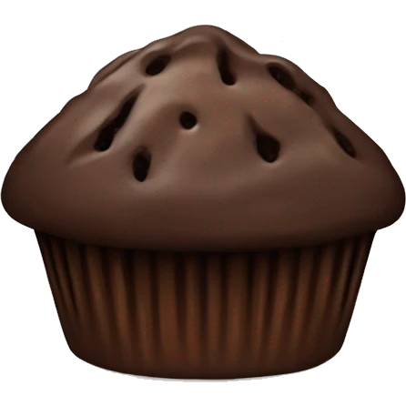 Chocolate muffins  emoji