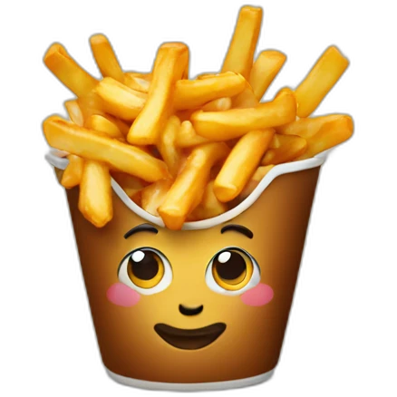An poutine emoji