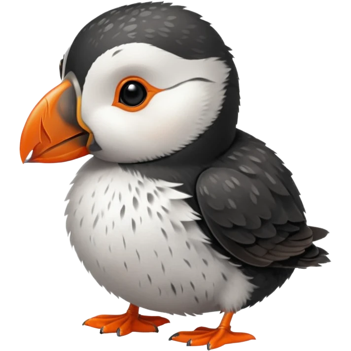 Baby puffin emoji
