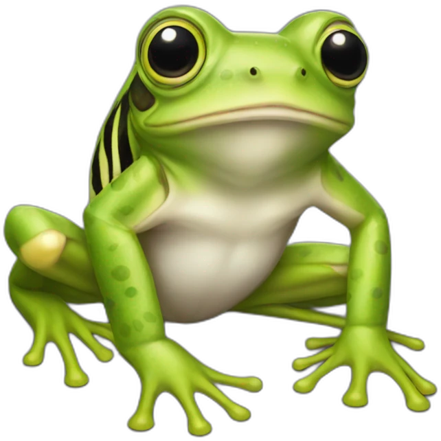 Tree Frog Zebra Hybrid emoji