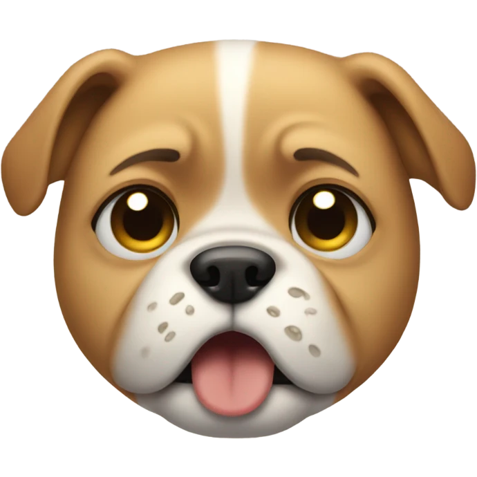Dog crying emoji