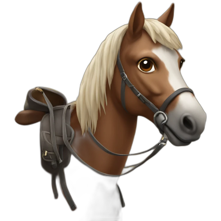 Une mouche sur cheval emoji