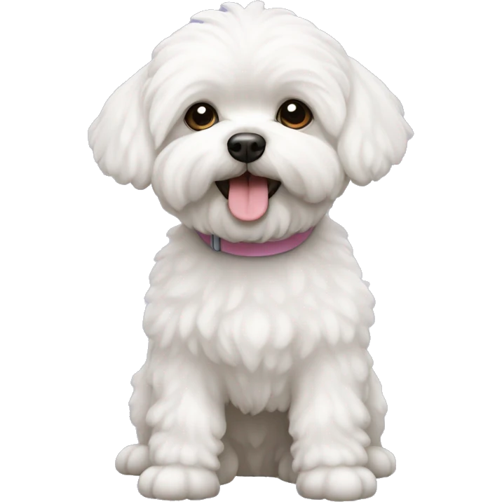 Bichon maltes emoji