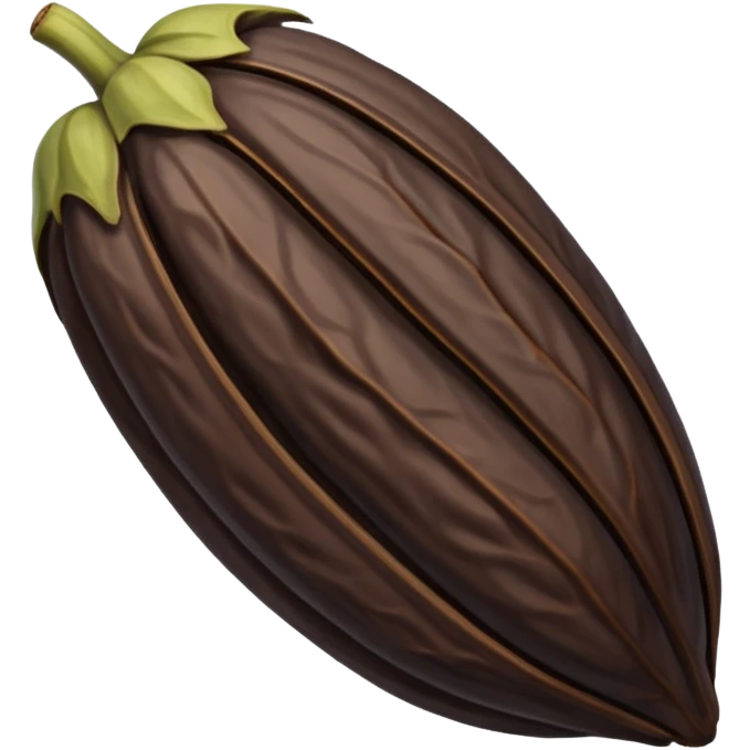 A tonka bean emoji